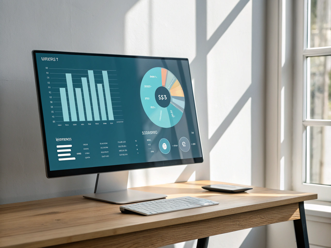 Financial tools and budgeting dashboard interface